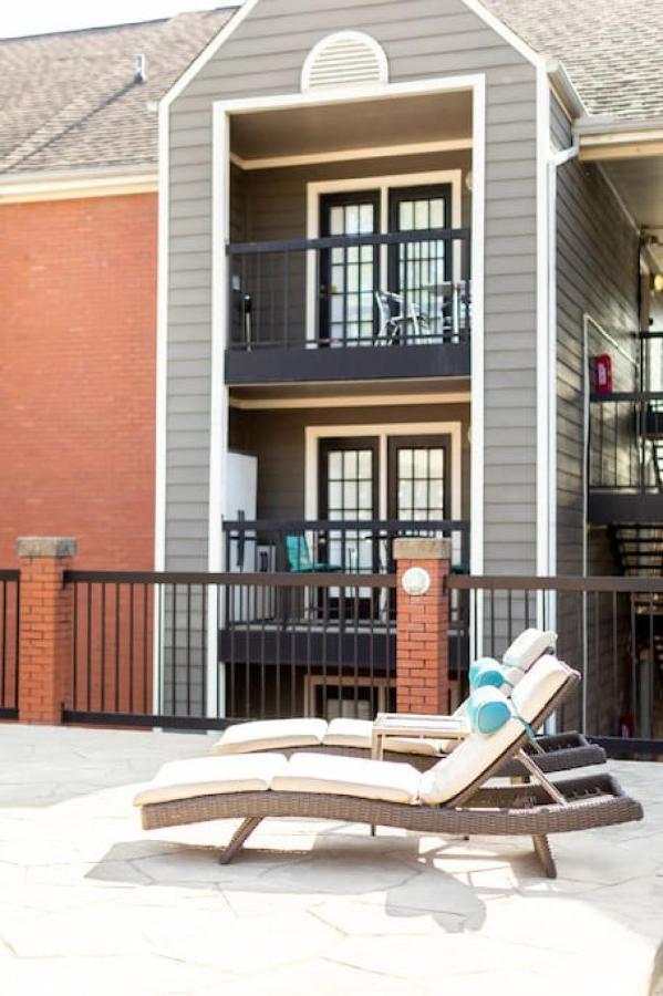 Stylish Downtown Nashville 3 Beds, 1 Bedroom With Private Patio, Parking Exterior photo